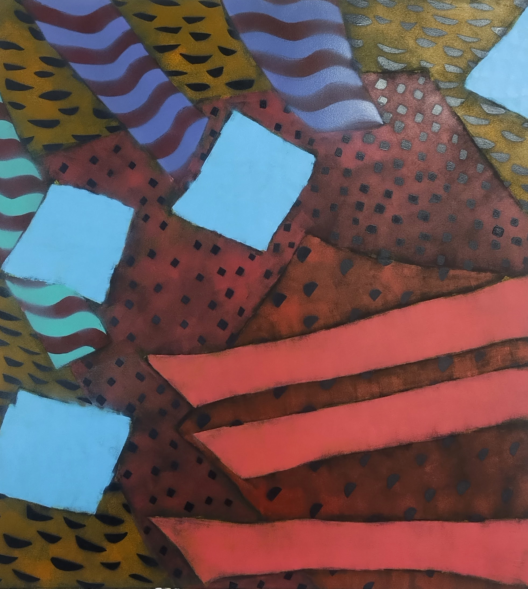 Patches Of Aqua